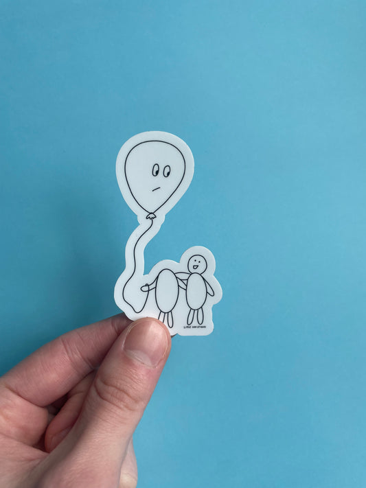 Mr. Ballooney Head with Friend