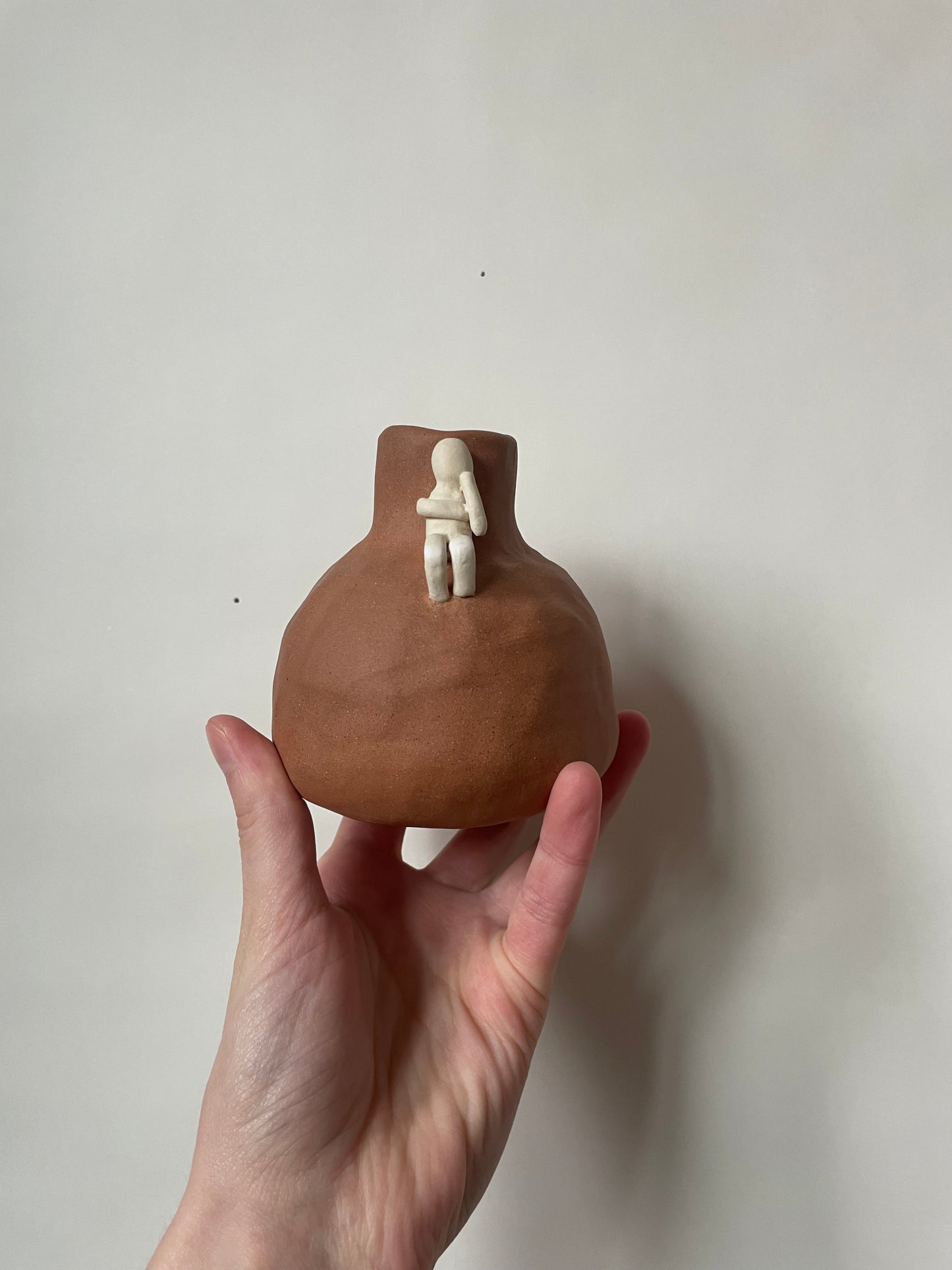 Vase - dude thinking