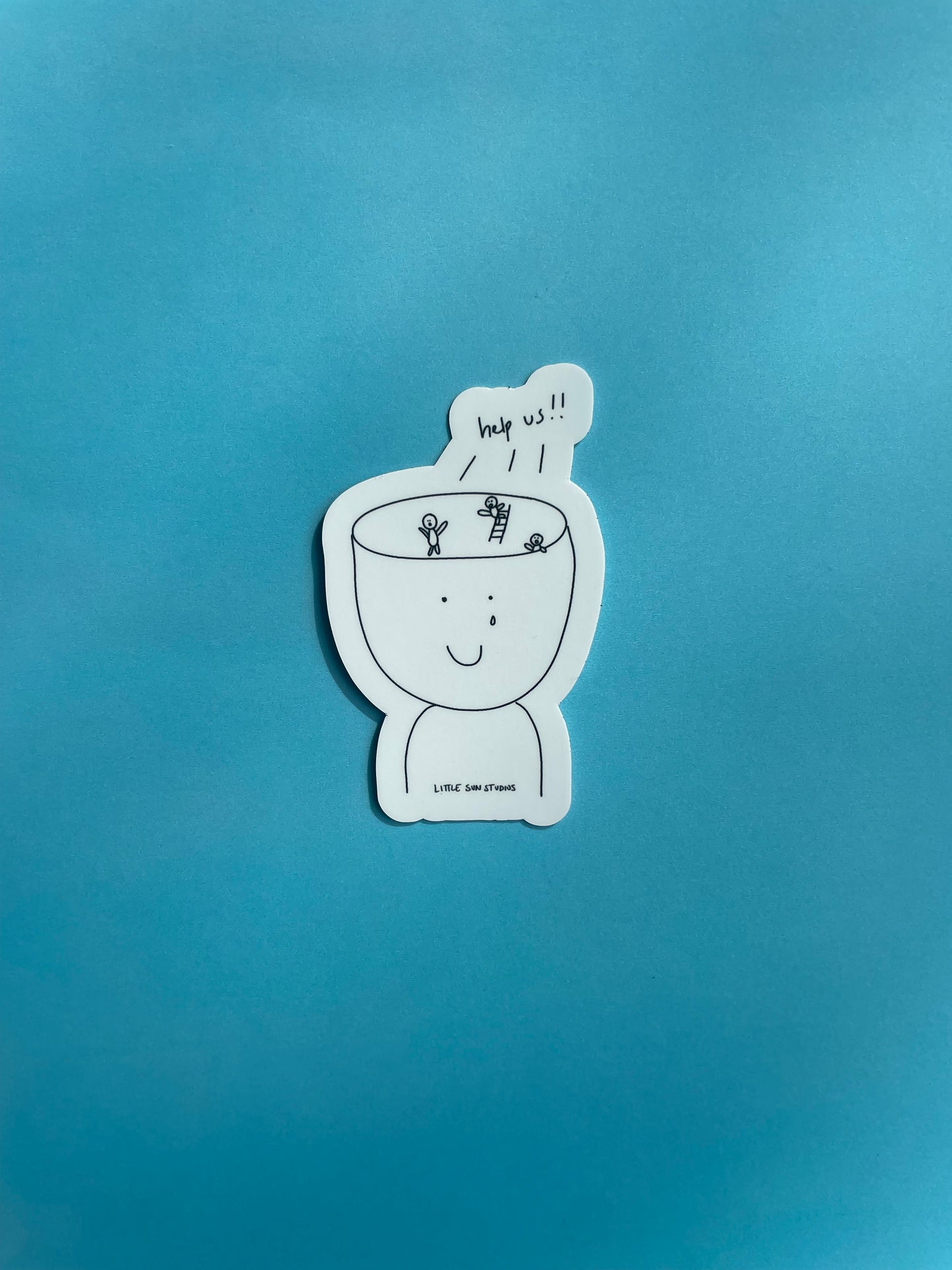Help Us!! Sticker